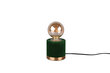 Galda lampa Judy, E14, zaļa cena un informācija | Galda lampas | 220.lv