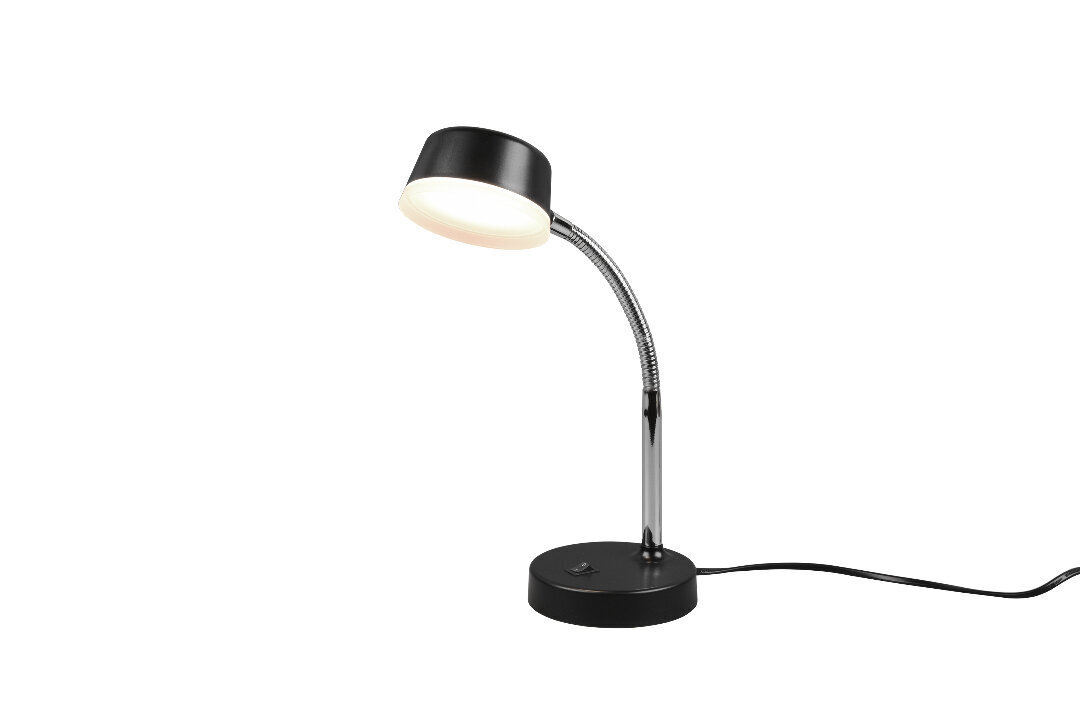 LED galda lampa Kiko, melna цена и информация | Galda lampas | 220.lv