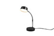LED galda lampa Kiko, melna cena un informācija | Galda lampas | 220.lv