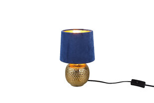 Galda lampa Sophia, E14, zila цена и информация | Настольные лампы | 220.lv