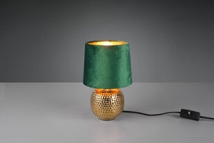 Galda lampa Sophia, E14, zaļa цена и информация | Настольные лампы | 220.lv