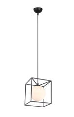 Piekaramā lampa Gabbia 1XE27, 38 cm, matēti melna/balta 920019484 cena un informācija | Piekaramās lampas | 220.lv