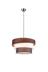 Piekaramā lampa Ibis, 3x E27, 45 cm, brūna/balta/pelēka 920019487 цена и информация | Люстры | 220.lv