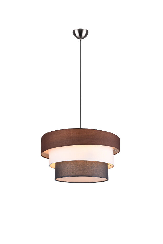 Piekaramā lampa Ibis, 3x E27, 45 cm, brūna/balta/pelēka 920019487 cena un informācija | Lustras | 220.lv