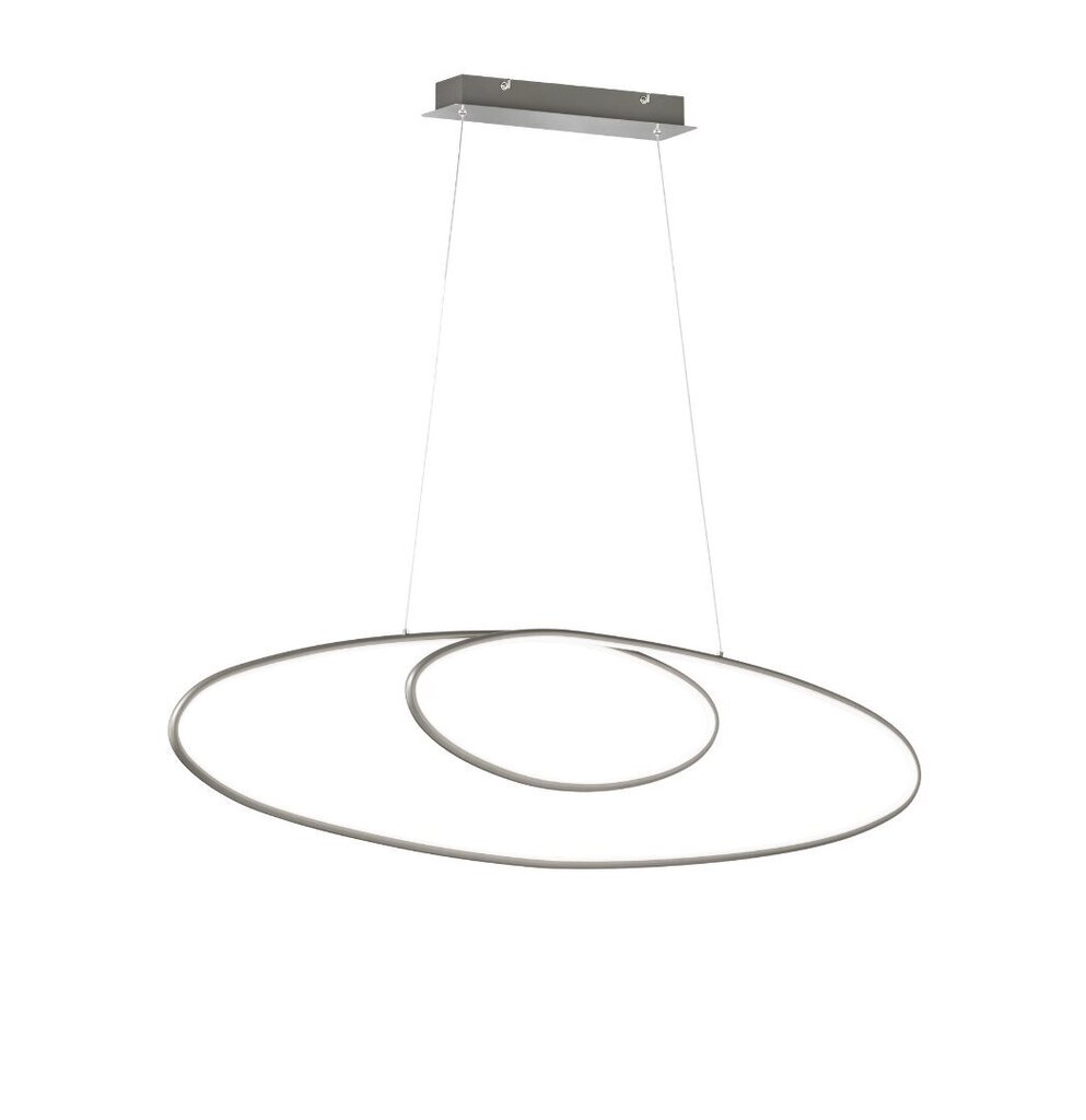 LED piekaramā lampa Avus, 110 cm, matēta niķeļa, satur 42 W, 3400 lm spuldzes 920019511 cena un informācija | Piekaramās lampas | 220.lv