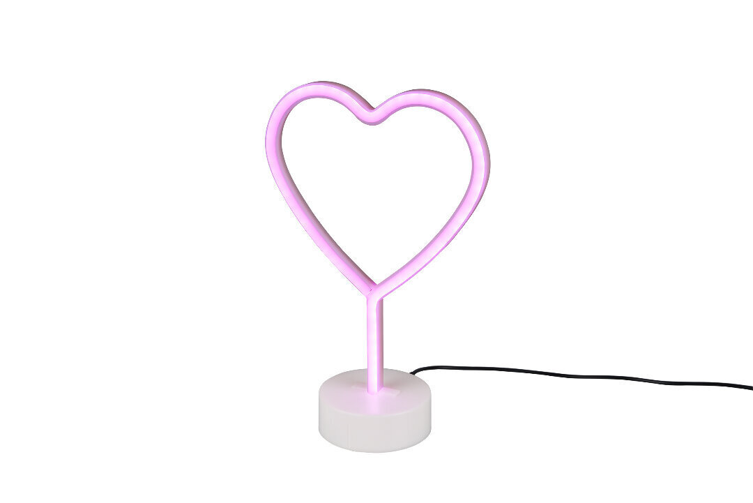 Trio LED galda lampa Heart cena un informācija | Galda lampas | 220.lv