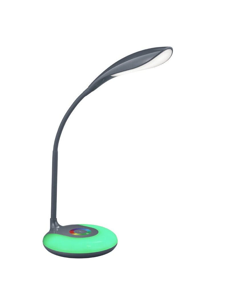 Krait LED galda lampa, 37 cm, melna, satur RGB 4 W/320 lm spuldzi, skārienjutīga cena un informācija | Galda lampas | 220.lv