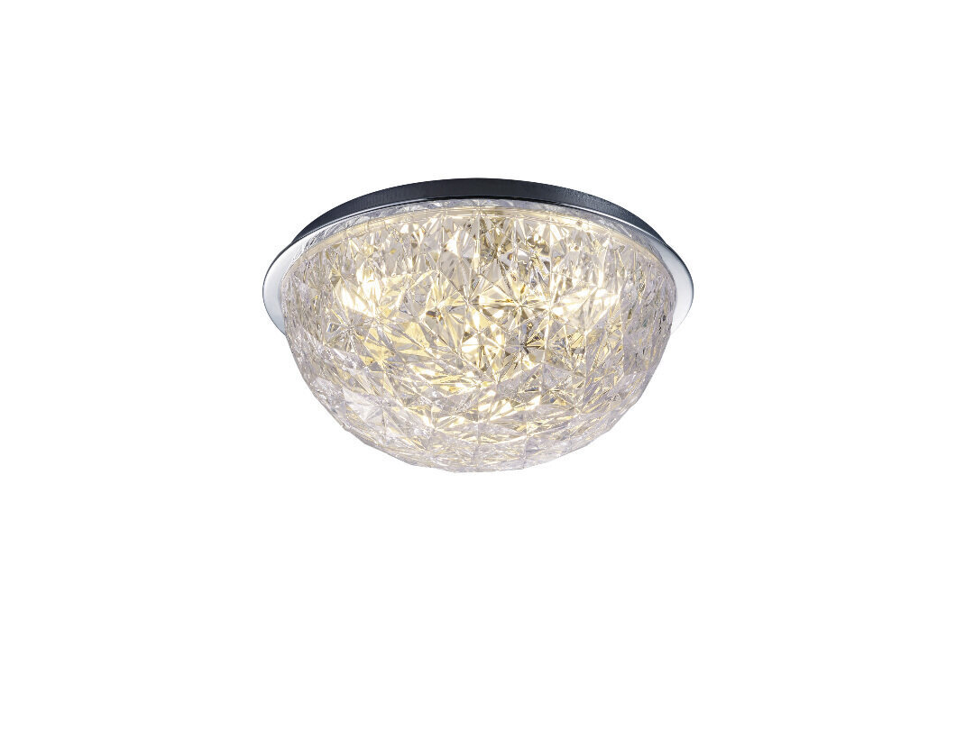 Griestu lampa Triton, 3x E14, 38 cm, hromēta/caurspīdīga cena un informācija | Griestu lampas | 220.lv