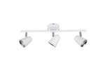 LED spotlampa Toulouse, 3 detaļas, balta, satur 3x 3,5 W, 400 lm