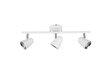 LED spotlampa Toulouse, 3 detaļas, balta, satur 3x 3,5 W, 400 lm цена и информация | Griestu lampas | 220.lv