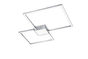 LED griestu lampa Hydra, 65 x 65 cm, matēta niķeļa/balta, satur 28 W, 2600 lm spuldzes cena un informācija | Griestu lampas | 220.lv