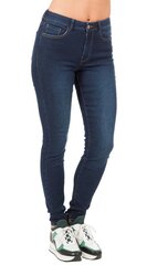 Tom Tailor sieviešu džinsi NELA, tumši zilā krāsā 907141954 цена и информация | Женские джинсы | 220.lv