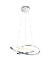 Piekaramā LED lampa Course, 60 cm, birstēta tērauda 920018119 cena un informācija | Lustras | 220.lv