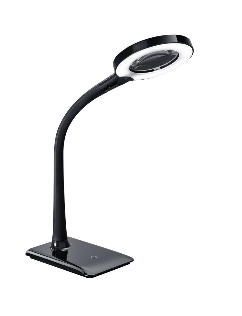 LED galda lampa Lupo, melna cena un informācija | Galda lampas | 220.lv