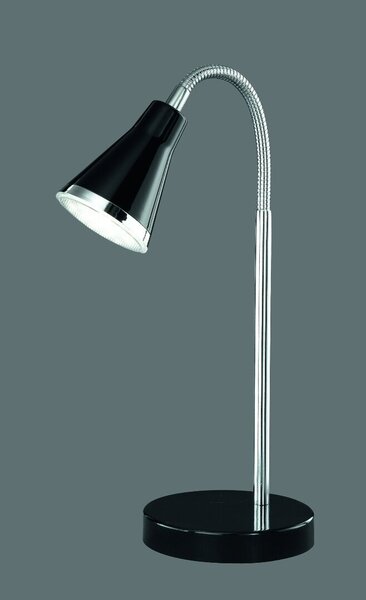 Galda LED lampa Arras, melna cena un informācija | Galda lampas | 220.lv