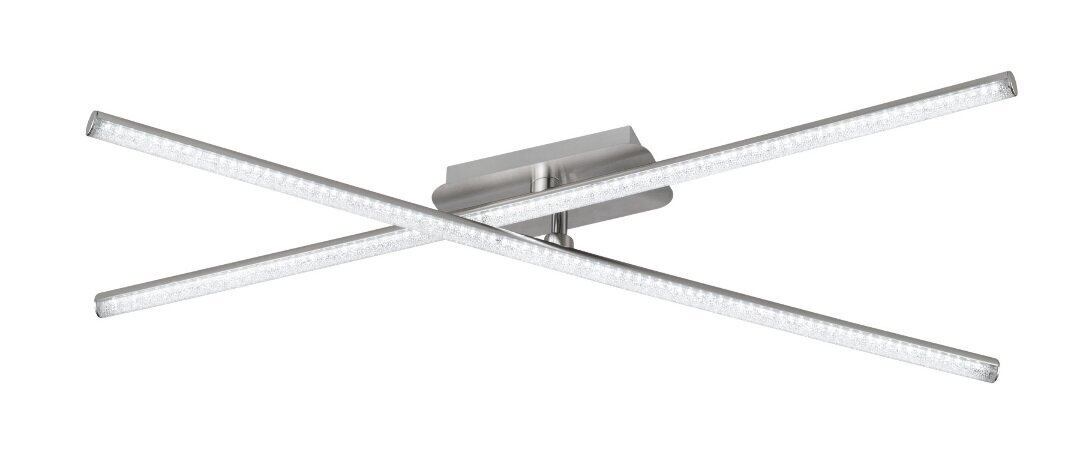 2-daļīga LED lustra Chaussee, birstēta tērauda 920018017 цена и информация | Griestu lampas | 220.lv