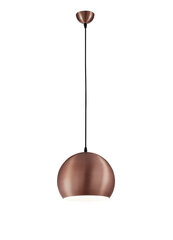 Piekaramā lampa Bobby 1xE27, 30 cm, vara krāsas 920018026 цена и информация | Люстры | 220.lv