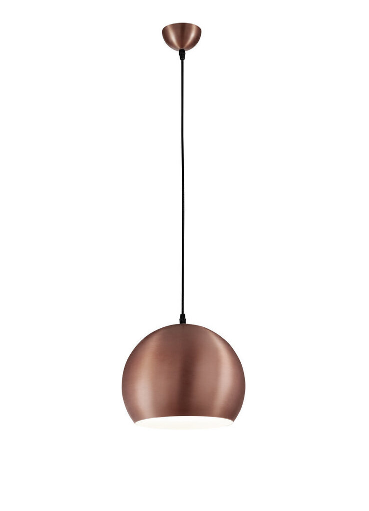 Piekaramā lampa Bobby 1xE27, 30 cm, vara krāsas 920018026 cena un informācija | Piekaramās lampas | 220.lv