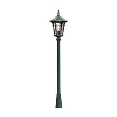 Светильник-столб (уличный светильник) Konstsmide Virgo, зеленый цена и информация | Уличное освещение | 220.lv