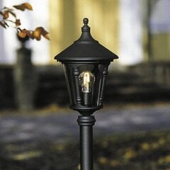 Stāvlampa (āra gaismeklis) Virgo, melna цена и информация | Уличное освещение | 220.lv