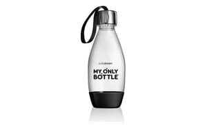Sodastream My Only Bottle gāzētā ūdens dzēriena pudele, melns cena un informācija | Ūdens pudeles | 220.lv