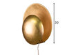 Sienas lampa Orbit, misiņa toņa, 25 W cena un informācija | Sienas lampas | 220.lv