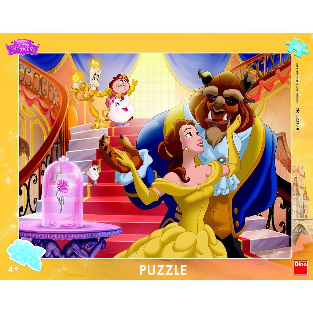 Puzle Princese un Briesmonis cena un informācija | Puzles, 3D puzles | 220.lv
