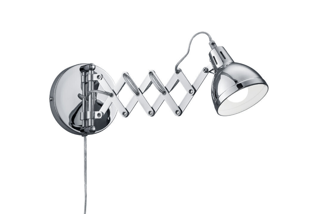 Sienas gaismeklis Scissor 1 x E14, hroma цена и информация | Sienas lampas | 220.lv