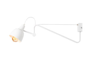 Sienas lampa Arsen, balta, 60 W cena un informācija | Sienas lampas | 220.lv