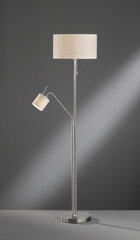 Stāvlampa Layer, smilšu toņa, 60 W + 40 W cena un informācija | Stāvlampas | 220.lv