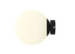 Sienas lampa Ball, melna, 60 W cena un informācija | Sienas lampas | 220.lv