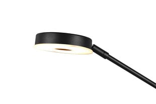 LED grīdas lampa Barrie, matēti melna cena un informācija | Stāvlampas | 220.lv