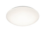 LED griestu plafons Pollux, 40 cm, balts, ar 15 W, 1600 lm LED, IP44, ar kustības sensoru