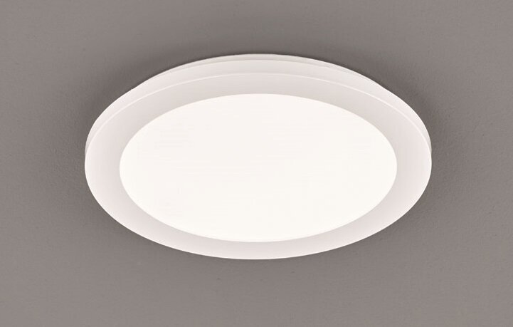 LED plafons Camillus, 26 cm, balts, IP44 цена и информация | Griestu lampas | 220.lv