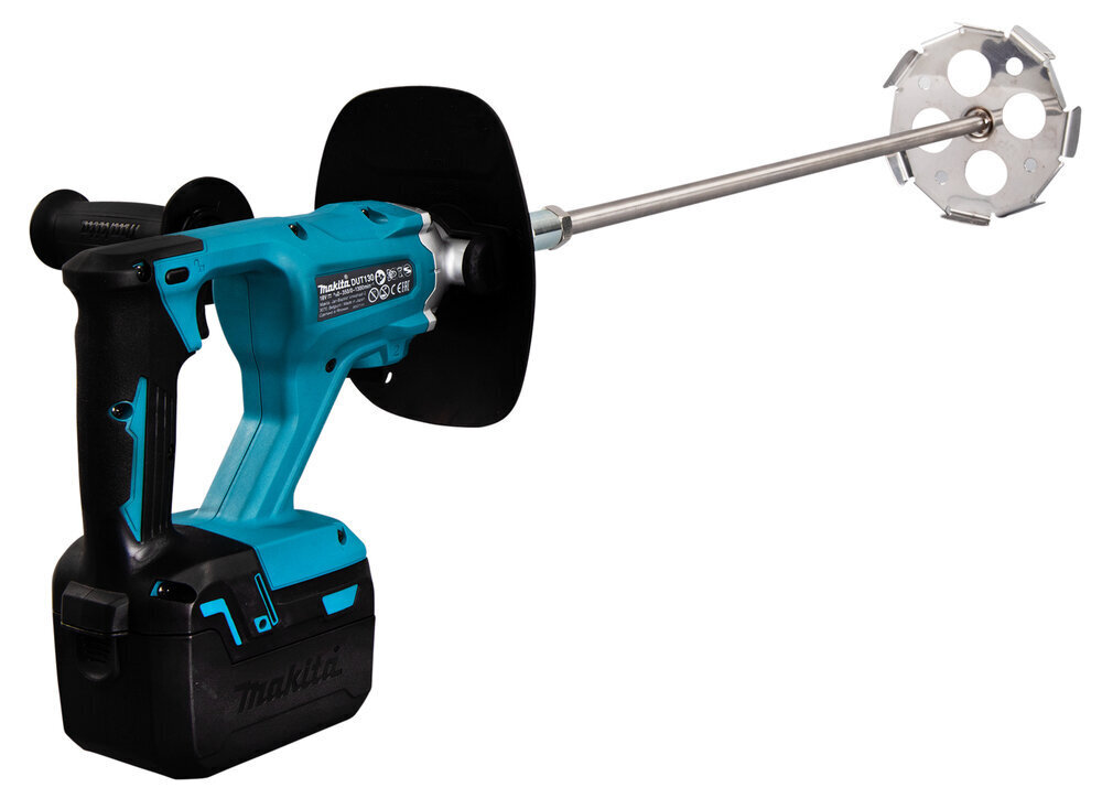 Mikseris Makita LXT DUT130Z, 18V; M12/M14; 0-350/3000 r/min; 2,5kg, bez akumulatora un lādētāja cena un informācija | Betona maisītāji | 220.lv