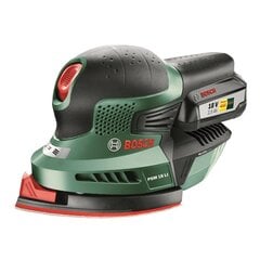 Multislīpmašīna PSM 18 Li 18V, BOSCH cena un informācija | Bosch Mājai un remontam | 220.lv