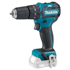 Аккумуляторная ударная дрель-шуруповерт Makita HP332DZ, 10,8В, без аккумулятора и без зарядного устройства цена и информация | Шуруповерты, дрели | 220.lv