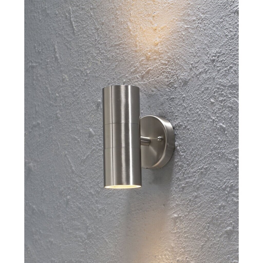 Āra lampa uz sienas Modena liela, no nerūsējošā tērauda cena un informācija | Āra apgaismojums | 220.lv
