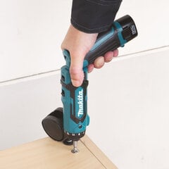 Шуруповерт Makita DF012DSJ; 7,2 V; 2x1,5 Ah цена и информация | Шуруповерты, дрели | 220.lv