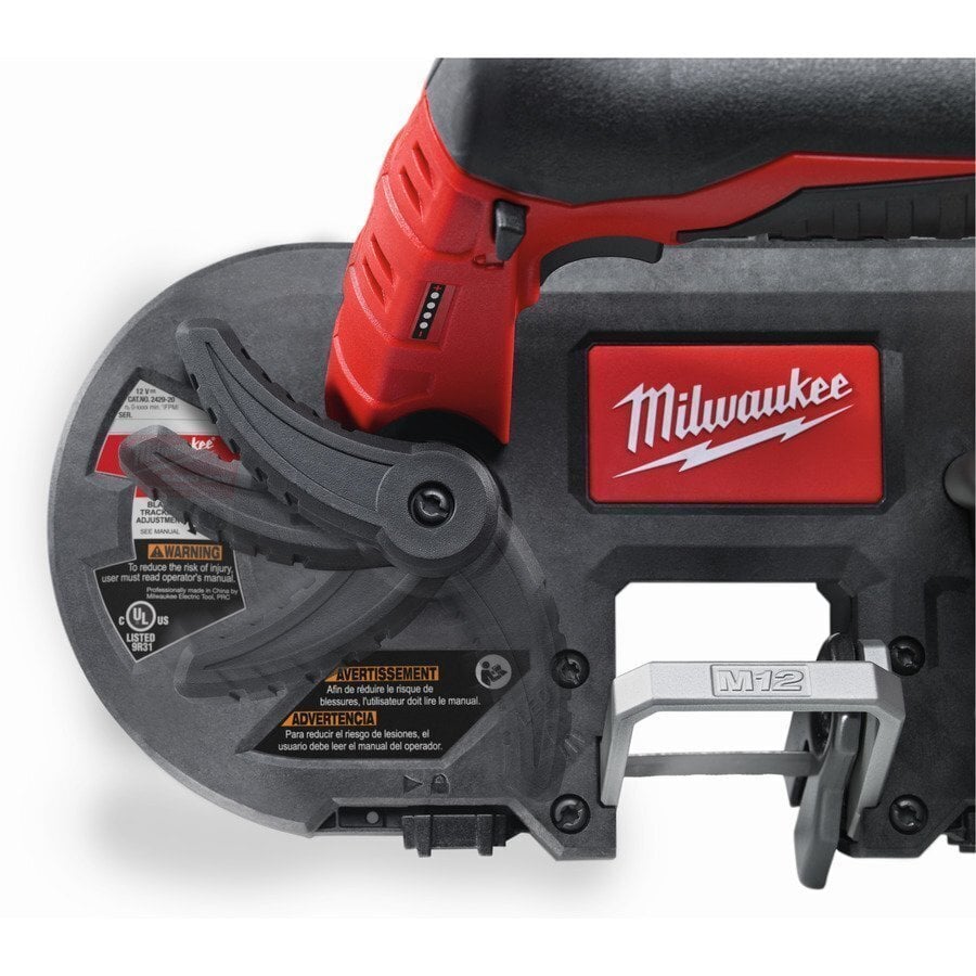 Milwaukee M12 BS-0 akumulatora lentes zāģis цена и информация | Zāģi, ripzāģi | 220.lv