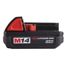 Milwaukee M14 B akumulators, 14,4V, 1,5Ah цена и информация | Шуруповерты, дрели | 220.lv