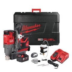 Аккумуляторная дрель на магнитной станине Milwaukee M18 FUEL FMDP-502C цена и информация | Шуруповерты, дрели | 220.lv