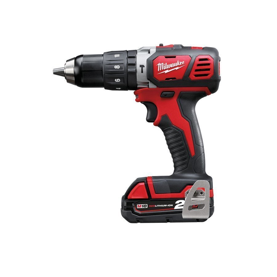 Milwaukee M18 BPD-202C akumulatora triecienurbjmašīna 18V / 2x2,0 Ah Li-ion цена и информация | Skrūvgrieži, urbjmašīnas | 220.lv