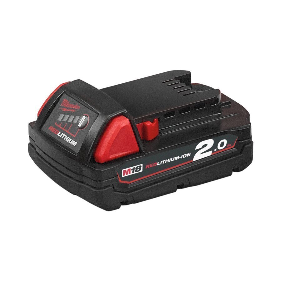 Milwaukee M18 B2 akumulators, 18V, 2Ah цена и информация | Skrūvgrieži, urbjmašīnas | 220.lv