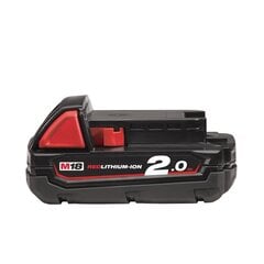 Milwaukee M18 B2 akumulators, 18V, 2Ah цена и информация | Шуруповерты, дрели | 220.lv