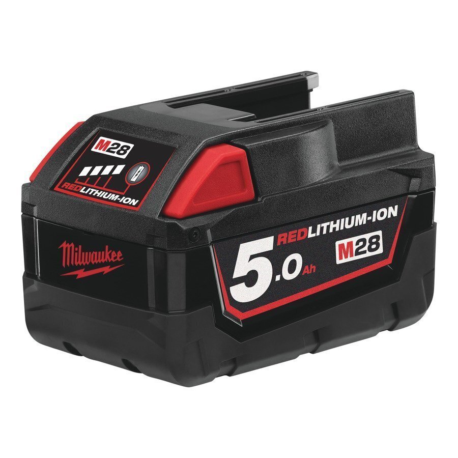 Milwaukee M28 B5 RED akumulators, 28V, 5Ah cena un informācija | Akumulatori | 220.lv