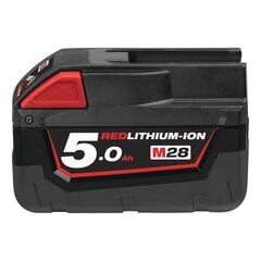 Milwaukee M28 B5 RED akumulators, 28V, 5Ah cena un informācija | Akumulatori | 220.lv