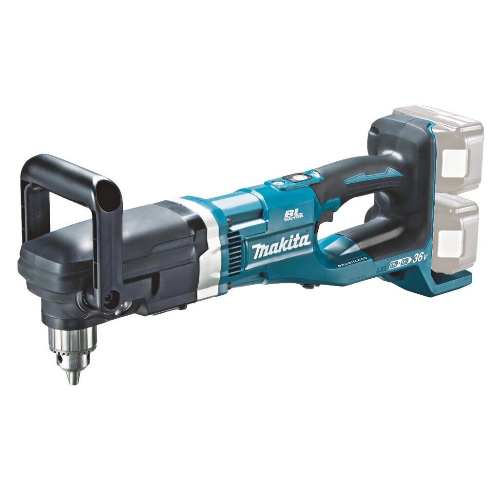 Makita DDA460ZK, 2 x 18 V akumulatora leņķa urbjmašīna, bez akumulatora un lādētāja цена и информация | Skrūvgrieži, urbjmašīnas | 220.lv