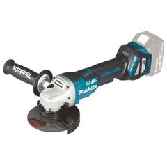 Makita DGA518ZU akumulatora lenķa slīpmašīna, M14, 18V, 125mm (bez akumulatora un lādētāja) цена и информация | Шлифовальные машины | 220.lv