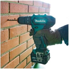 Makita HP333DZ akumulatora triecienurbjmašīna, 12V, 30/14 Nm, 10 mm (bez akumulatora un lādētāja) cena un informācija | Skrūvgrieži, urbjmašīnas | 220.lv